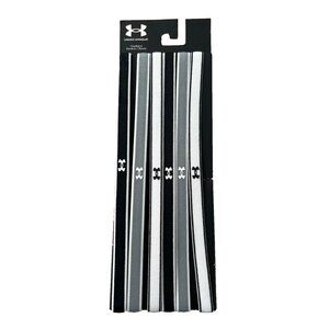 Under Armour UA Headbands - 6 Pack Black Steel White